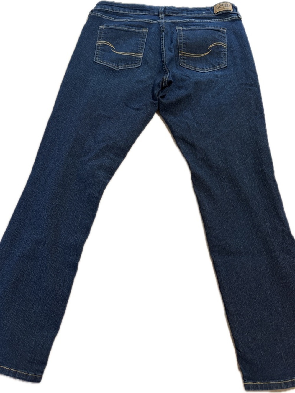 Levi’s Signature Modern Straight-Leg Women’s Jeans - Deep Indigo - Picture 8 of 9
